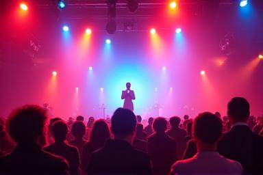 Suasana meriah sebuah acara pelancaran